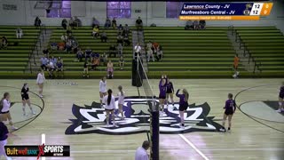 Lawrence County High School vs Murfreesboro Central Magnet School - JV Volleyball - 8_25_2022