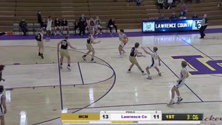 Lawrence County High School vs Murfreesboro Central Magnet - Boys Basketball - 12_20_2022 LCHS Christmas Tournament