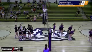 Lawrence County High School vs Murfreesboro Central Magnet School - Volleyball -8_25_2022