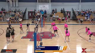 Loretto High School vs Mt Pleasant High School - Volleyball - 10_3_2023 District Semifinal